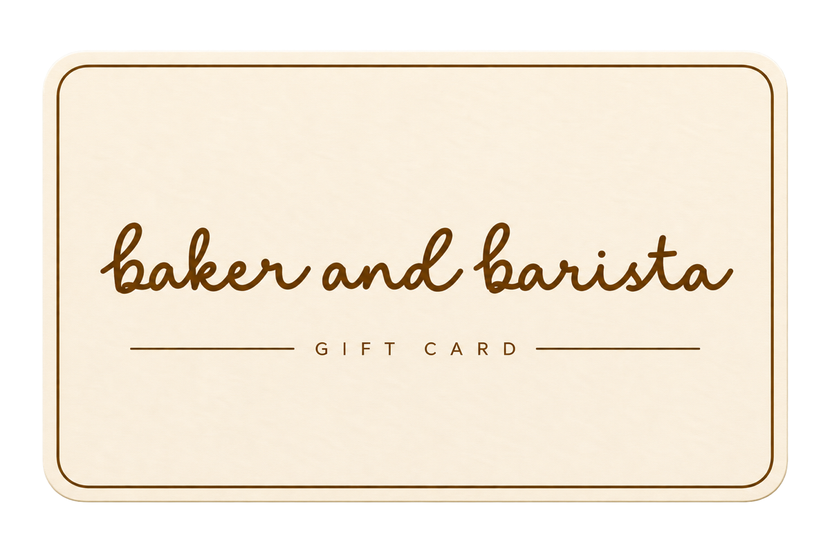 Baker and Barista gift card